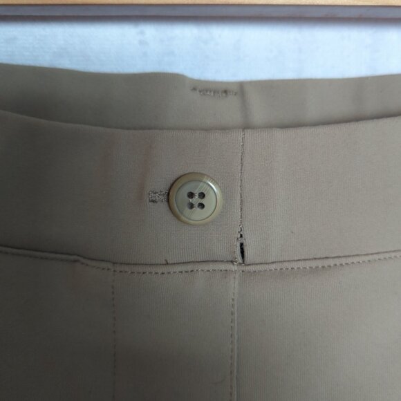 Yogi Pace Pull-On Yoga Dress Pants Khaki - Picture 2 of 7